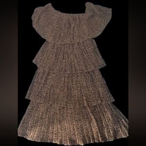 Entro Brown Leopard Dress